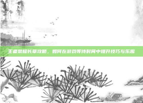 王者荣耀长草攻略,如何在游戏等待时间中提升技巧与乐趣