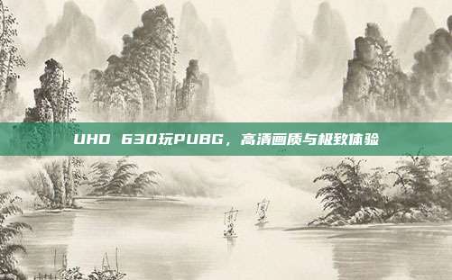 UHD 630玩PUBG,高清画质与极致体验