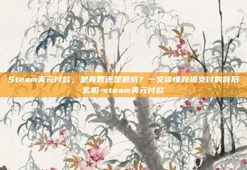 Steam美元付款,是真香还是避坑?一文读懂跨境支付的背后玄机-steam美元付款