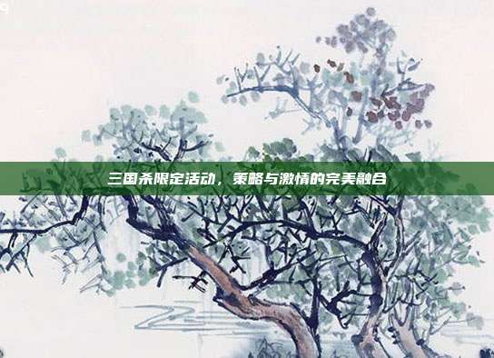 三国杀限定活动，策略与激情的完美融合