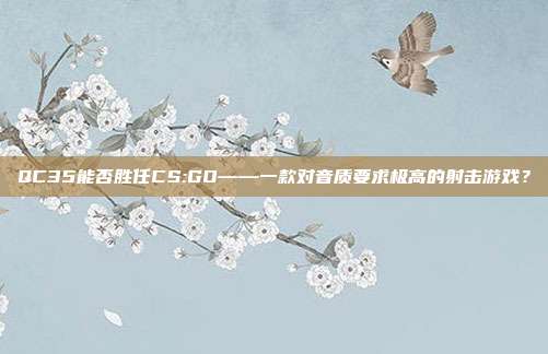 QC35能否胜任CS:GO——一款对音质要求极高的射击游戏?
