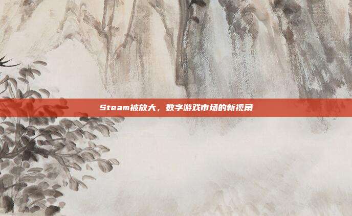 Steam被放大，数字游戏市场的新视角