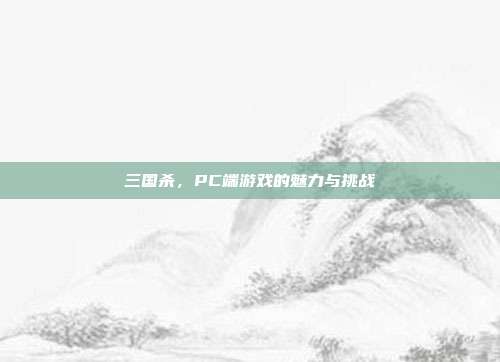 三国杀，PC端游戏的魅力与挑战
