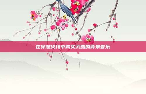 在穿越火线中购买武器的背景音乐