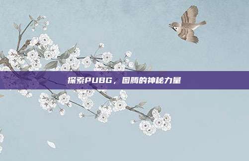 探索PUBG,图腾的神秘力量