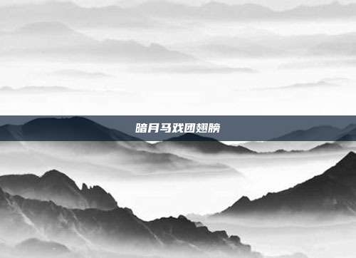 暗月马戏团翅膀