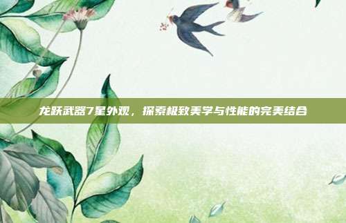 龙跃武器7星外观,探索极致美学与性能的完美结合