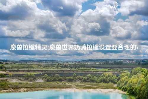 魔兽按键精灵(魔兽世界奶骑按键设置要合理的)