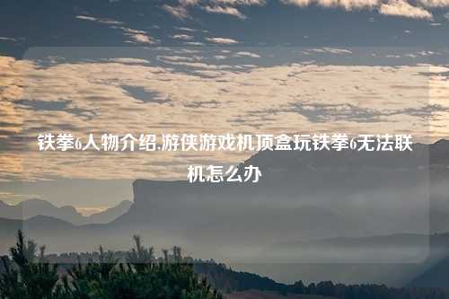 铁拳6人物介绍,游侠游戏机顶盒玩铁拳6无法联机怎么办