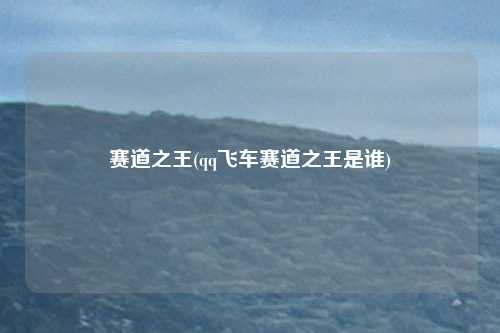 赛道之王(qq飞车赛道之王是谁)