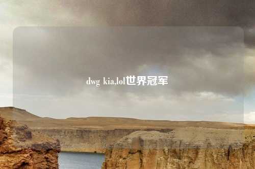 dwg kia,lol世界冠军