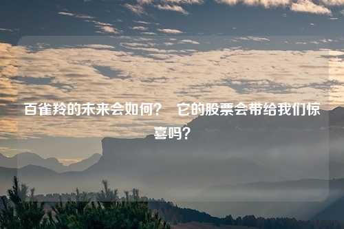 百雀羚的未来会如何? 它的股票会带给我们惊喜吗?