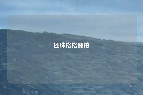还珠格格翻拍