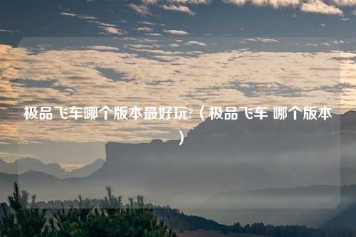极品飞车哪个版本最好玩?(极品飞车 哪个版本)