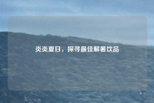 炎炎夏日,探寻最佳解暑饮品