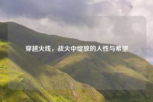 穿越火线，战火中绽放的人性与希望