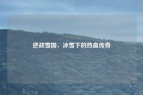 逆战雪国，冰雪下的热血传奇