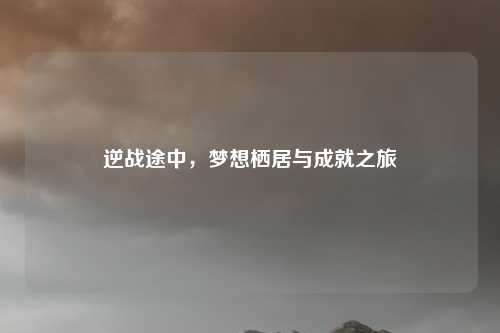 逆战途中，梦想栖居与成就之旅