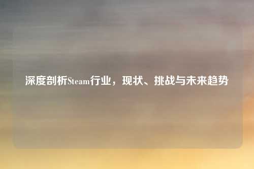 深度剖析Steam行业,现状、挑战与未来趋势