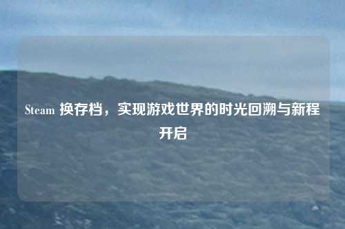 Steam 换存档,实现游戏世界的时光回溯与新程开启