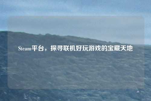 Steam平台，探寻联机好玩游戏的宝藏天地