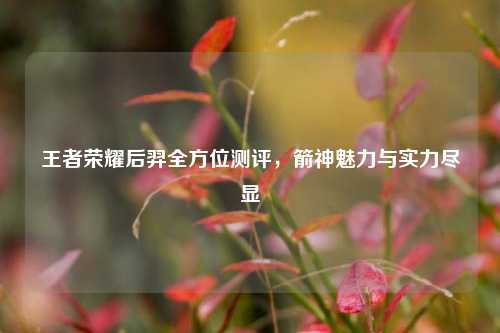 王者荣耀后羿全方位测评，箭神魅力与实力尽显
