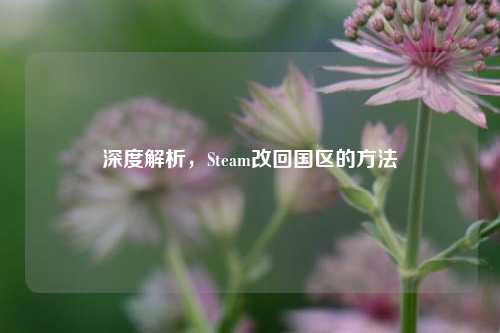 深度解析，Steam改回国区的方法