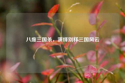 八废三国杀,演绎别样三国风云