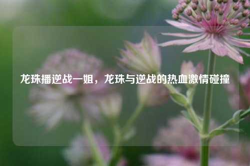 龙珠播逆战一姐,龙珠与逆战的热血激情碰撞