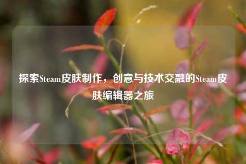 探索Steam皮肤制作,创意与技术交融的Steam皮肤编辑器之旅