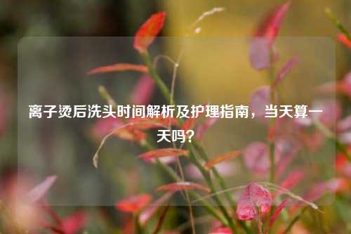 离子烫后洗头时间解析及护理指南,当天算一天吗?