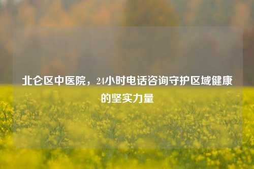 北仑区中医院，24小时电话咨询守护区域健康的坚实力量