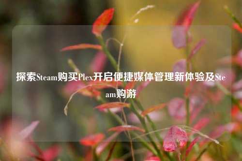 探索Steam购买Plex开启便捷媒体管理新体验及Steam购游