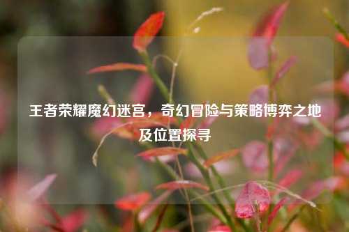 王者荣耀魔幻迷宫,奇幻冒险与策略博弈之地及位置探寻